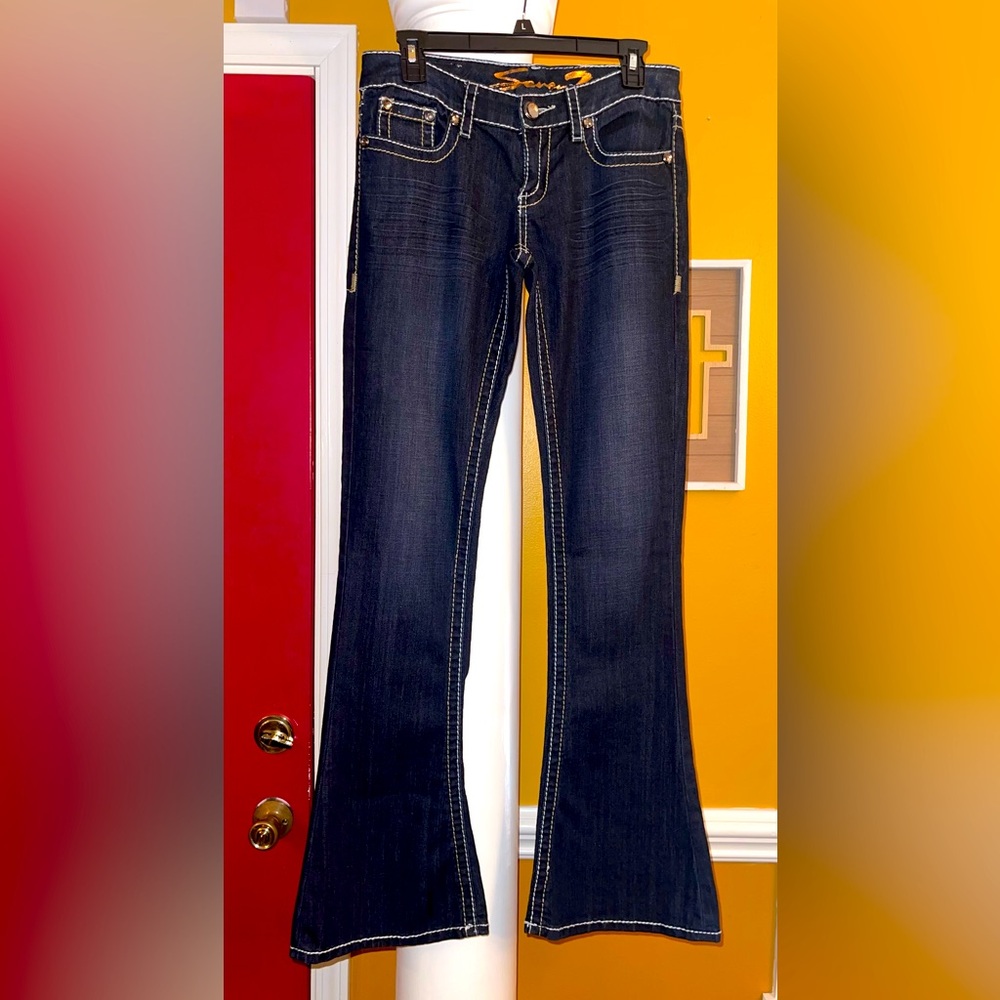 Seven7 Women's Blue Jeans